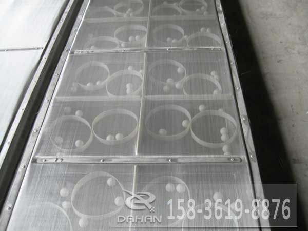 多层直线筛网架