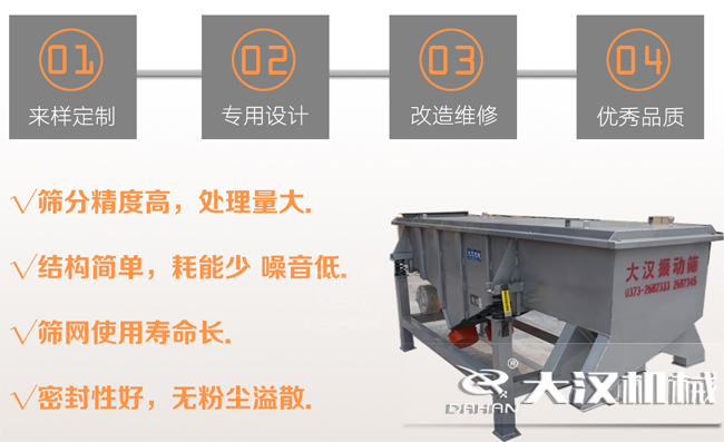 机制砂直线振动筛