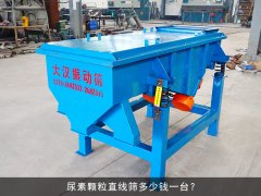 <b>尿素颗粒直线筛多少钱一台？</b>